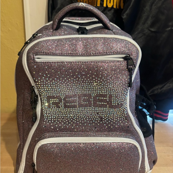 Rebel Athletic Cheer Backpack - Purple - Picture 1 of 2